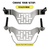 Overland Kitted Stealth Folding MAXTRAX® Roof Rack Mount - Xtrusion Overland