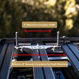 Overland Kitted Stealth Folding MAXTRAX® Roof Rack Mount - Xtrusion Overland