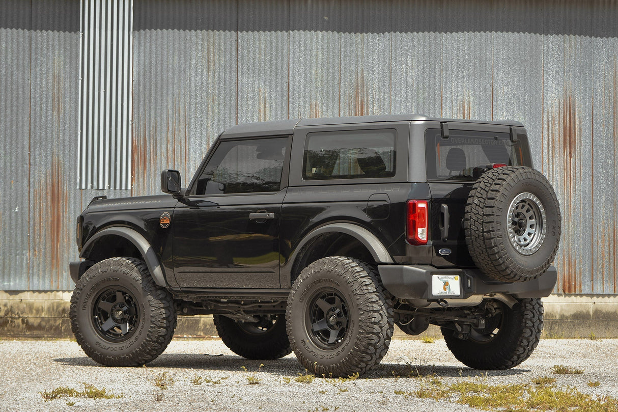 Overland Sector Atlas 17x9 -12 5x114.3/5x127mm 71.5mm Satin Black - Xtrusion Overland