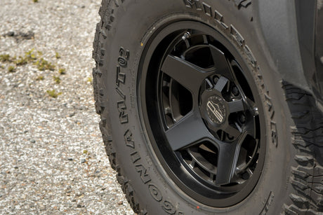 Overland Sector Atlas 17x9 -12 5x114.3/5x127mm 71.5mm Satin Black - Xtrusion Overland