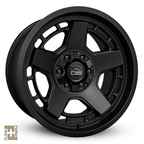 Overland Sector Atlas 17x9 -12 6x135/6x139.7mm 106.2mm Satin Black - Xtrusion Overland