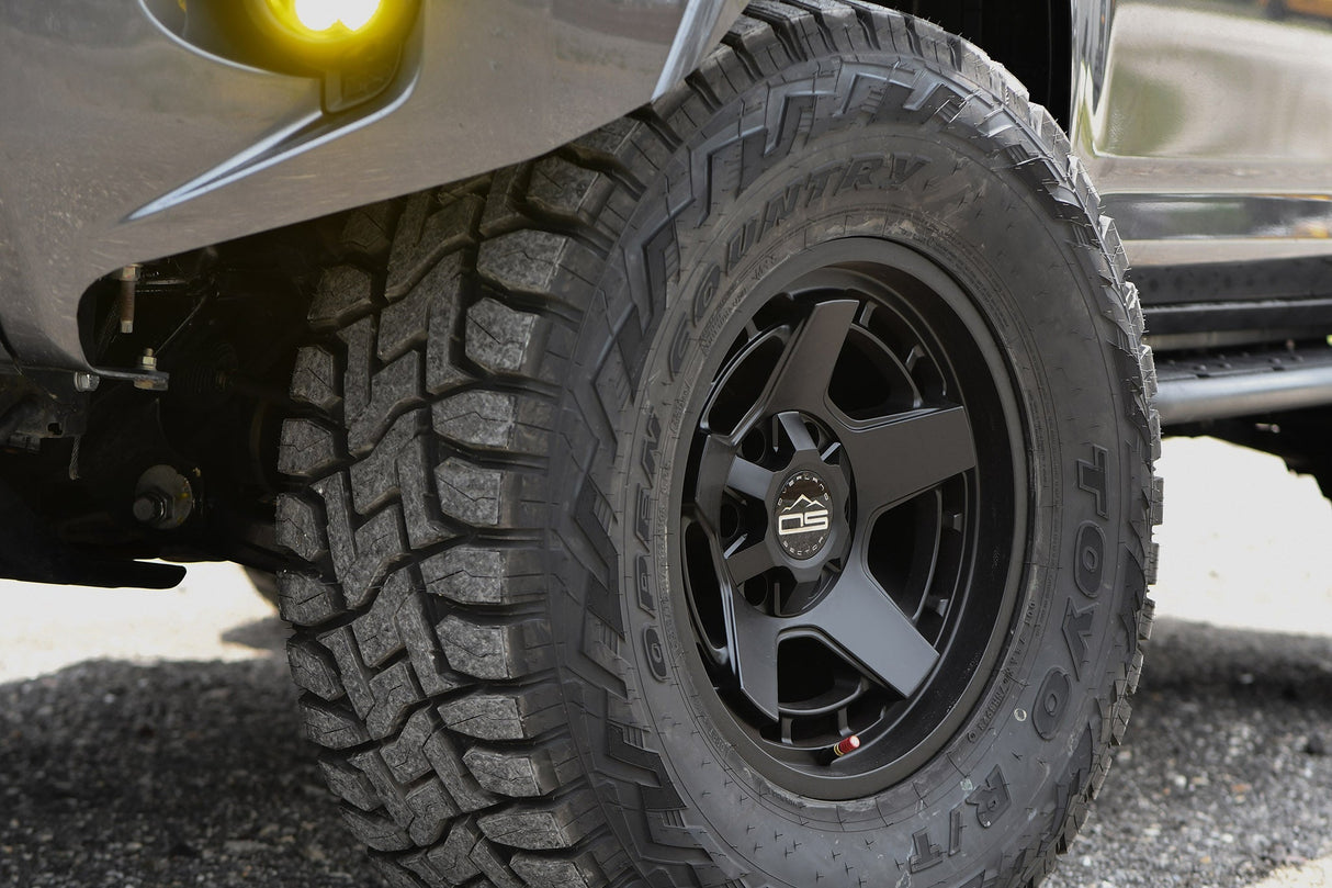 Overland Sector Atlas 17x9 -12 6x135/6x139.7mm 106.2mm Satin Black - Xtrusion Overland