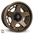 Overland Sector Atlas 17x9 -35 6x135/6x139.7mm 106.2mm Satin Textured Bronze - Xtrusion Overland