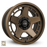 Overland Sector Atlas 17x9 -35 6x135/6x139.7mm 106.2mm Satin Textured Bronze - Xtrusion Overland