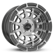Overland Sector Badlander Forged 17x9 +0 5x114.3mm 73.1mm Gloss Gun Metal Machined Face - Xtrusion Overland