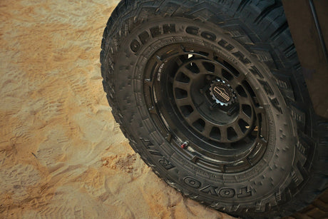 Overland Sector Badlander Forged 17x9 +0 6x135/6x139.7mm 106.1mm All Satin Mocha Bronze - Xtrusion Overland
