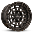 Overland Sector Badlander Forged 17x9 +0 6x135/6x139.7mm 106.1mm All Satin Mocha Bronze - Xtrusion Overland