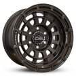 Overland Sector Badlander Forged 17x9 -12 6x139.7mm 106.1mm All Satin Mocha Bronze - Xtrusion Overland