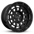 Overland Sector Badlander Forged 17x9 -18 5x127mm 71.5mm All Satin Black - Xtrusion Overland