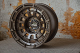Overland Sector Badlander Forged 17x9 -18 5x127mm 71.5mm All Satin Mocha Bronze - Xtrusion Overland
