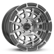 Overland Sector Badlander Forged 17x9 -18 5x127mm 71.5mm Gloss Gun Metal Machined Face - Xtrusion Overland