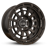 Overland Sector Badlander Forged 17x9 -35 6x139.7mm 106.1mm All Satin Mocha Bronze - Xtrusion Overland