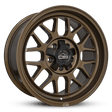 Overland Sector Hyperdrive Flow Formed 17x8.5 +25 5x108/5x114.3 73.1mm All Gloss Bronze - Xtrusion Overland