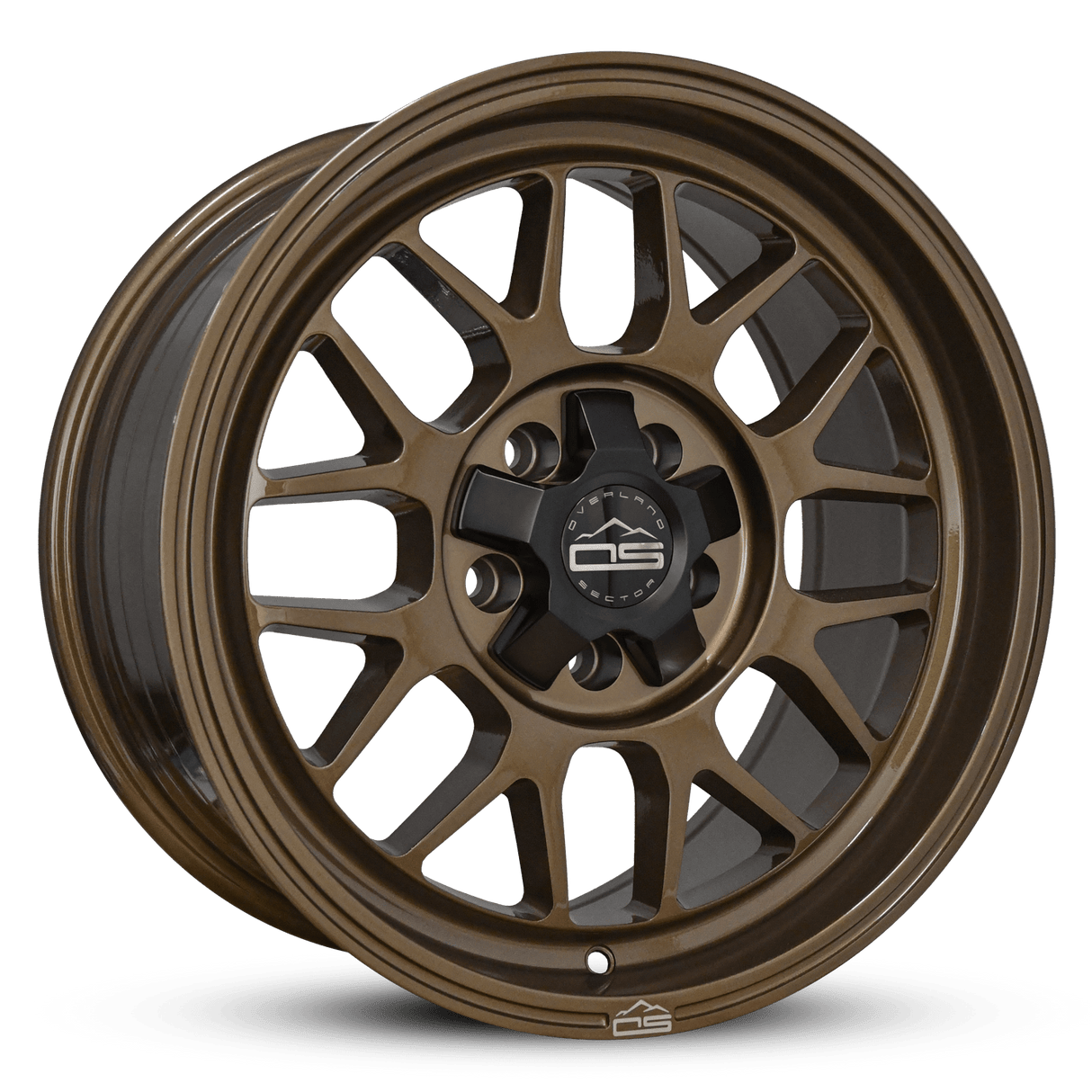 Overland Sector Hyperdrive Flow Formed 17x8.5 +25 5x108/5x114.3 73.1mm All Gloss Bronze - Xtrusion Overland