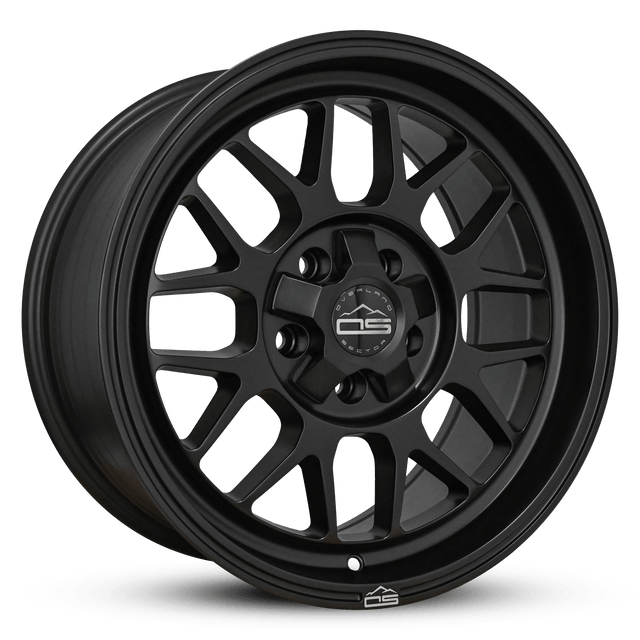 Overland Sector Hyperdrive Flow Formed 17x8.5 +25 5x108/5x114.3 73.1mm All Satin Black - Xtrusion Overland