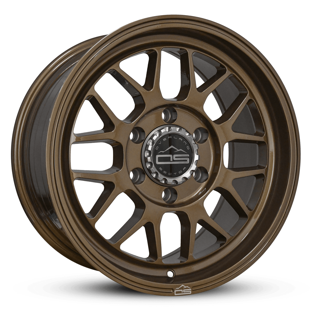 Overland Sector Hyperdrive Flow Formed 17x8.5 +25 6x139.7 106.1mm All Gloss Bronze - Xtrusion Overland