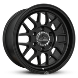 Overland Sector Hyperdrive Flow Formed 17x8.5 +25 6x139.7 106.1mm All Satin Black - Xtrusion Overland