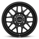 Overland Sector Hyperdrive Flow Formed 17x8.5 +25 6x139.7 106.1mm All Satin Black - Xtrusion Overland