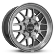 Overland Sector Hyperdrive Flow Formed 17x8.5 +25 6x139.7 106.1mm Gloss Gun Metal/Machined Face - Xtrusion Overland