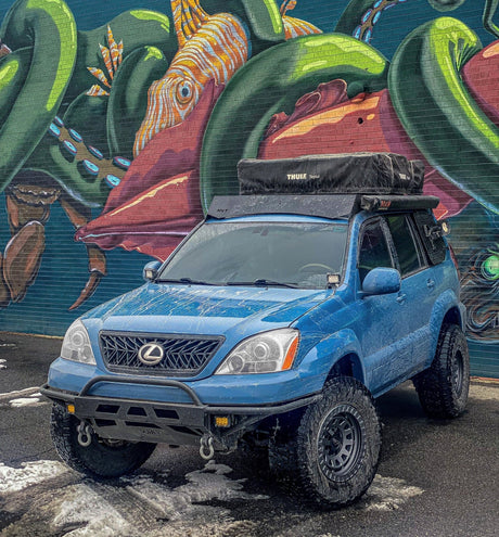 Overland Sector Venture 17x9 -12 5x114.3/5x127mm 71.5mm Satin Grey - Xtrusion Overland