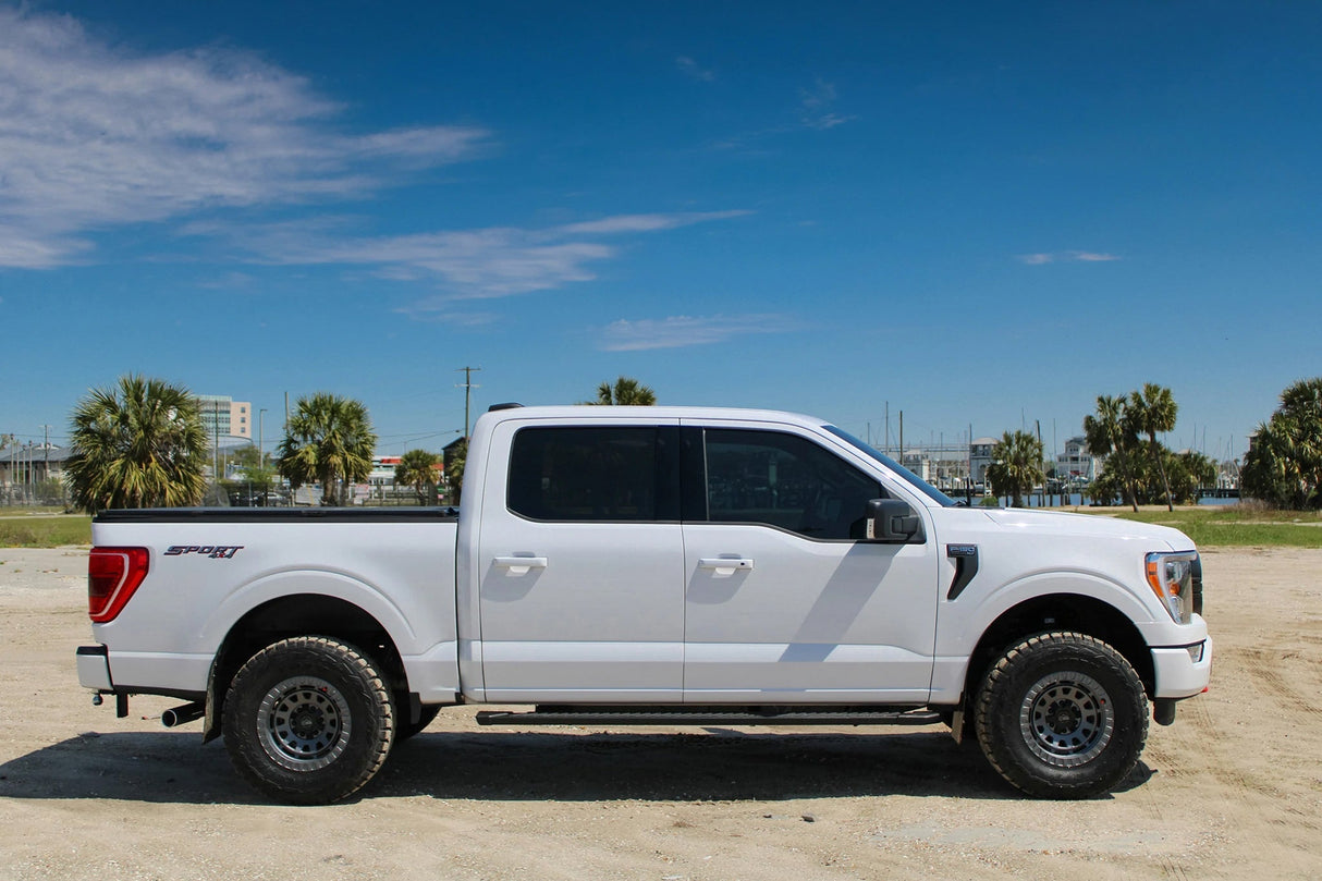 Overland Sector Venture 17x9 -12 5x114.3/5x127mm 71.5mm Satin Grey - Xtrusion Overland