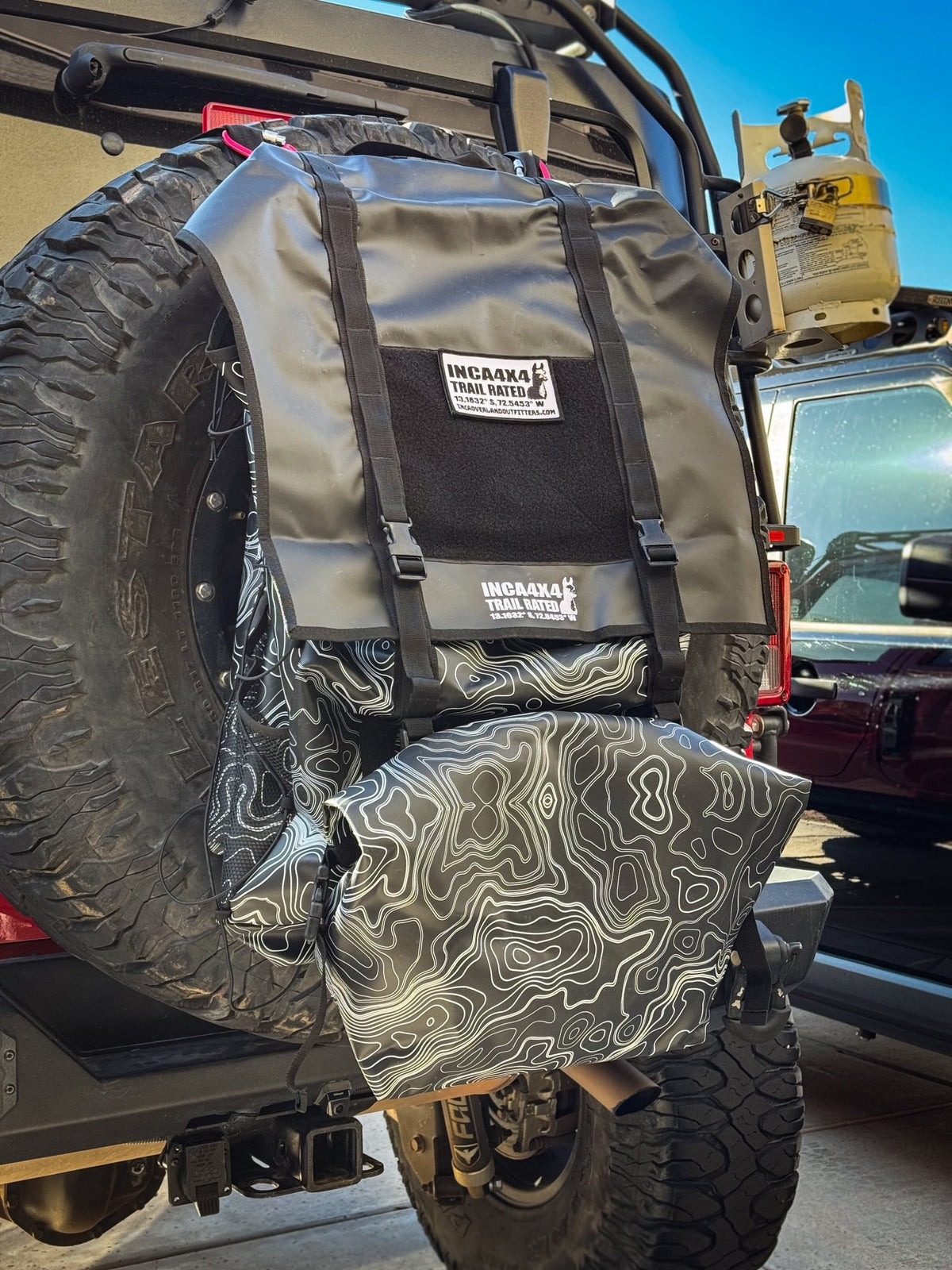 🔥Overland spare tire tailgate bag 4.0 - Xtrusion Overland
