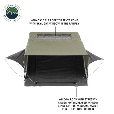OVS Nomadic 2 Standard Rooftop Tent - Xtrusion Overland