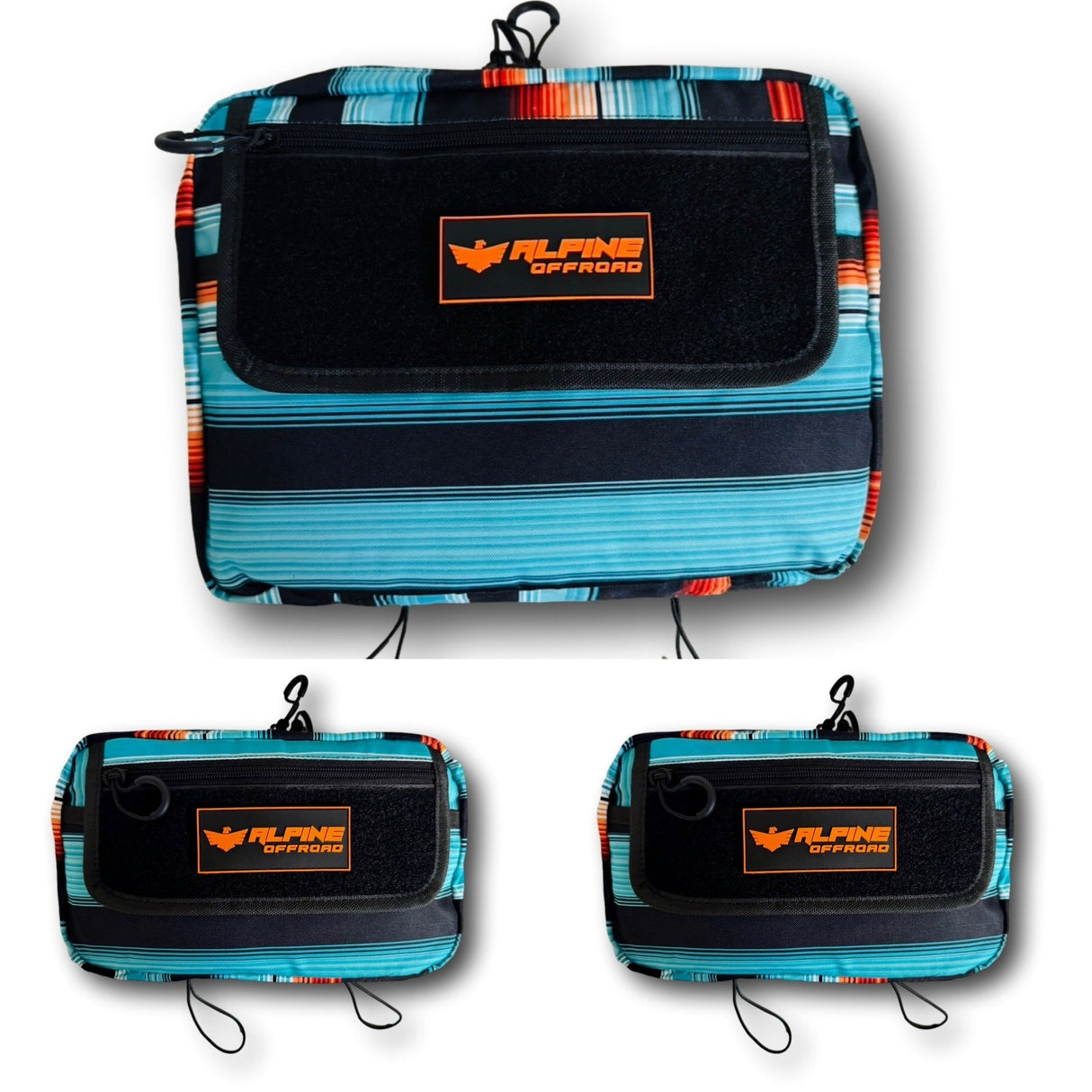Pacifico Molle Pouch Set- (1 Large, 2 Medium) - Xtrusion Overland
