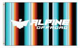 Pacifico Serape Alpine Offroad Flag - Xtrusion Overland