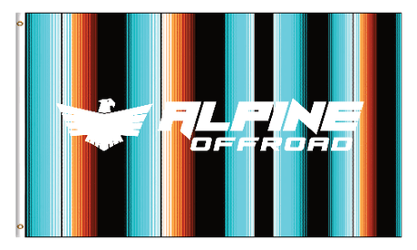 Pacifico Serape Alpine Offroad Flag - Xtrusion Overland