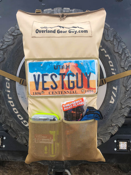 Pack It Out Bag II - With Lic Plate Holder - Xtrusion Overland