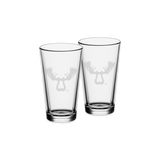 Moose Knuckle Offroad Pint Glasses