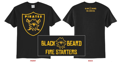 PIRATES BLACK T-Shirt - Xtrusion Overland