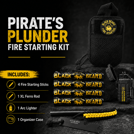 Pirates Plunder - Fire Starter Kit - Xtrusion Overland