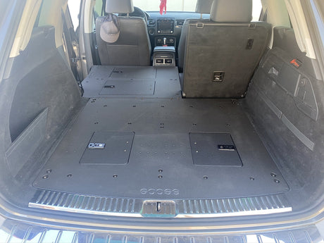 Porsche Cayenne 2011 - 2017 2nd Gen. - Second Row Seat Delete Plate System - Xtrusion Overland