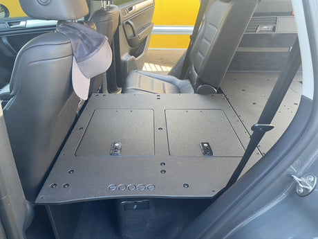 Porsche Cayenne 2011 - 2017 2nd Gen. - Second Row Seat Delete Plate System - Xtrusion Overland