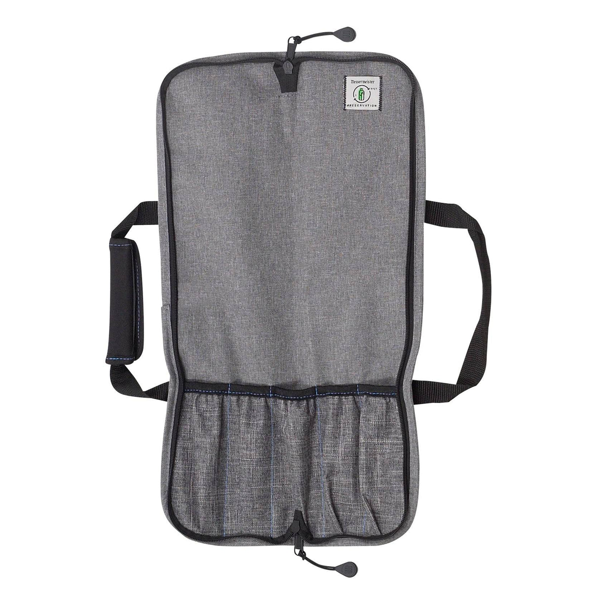 Preservation Heather Gray Knife Roll - 5 Pocket - Xtrusion Overland