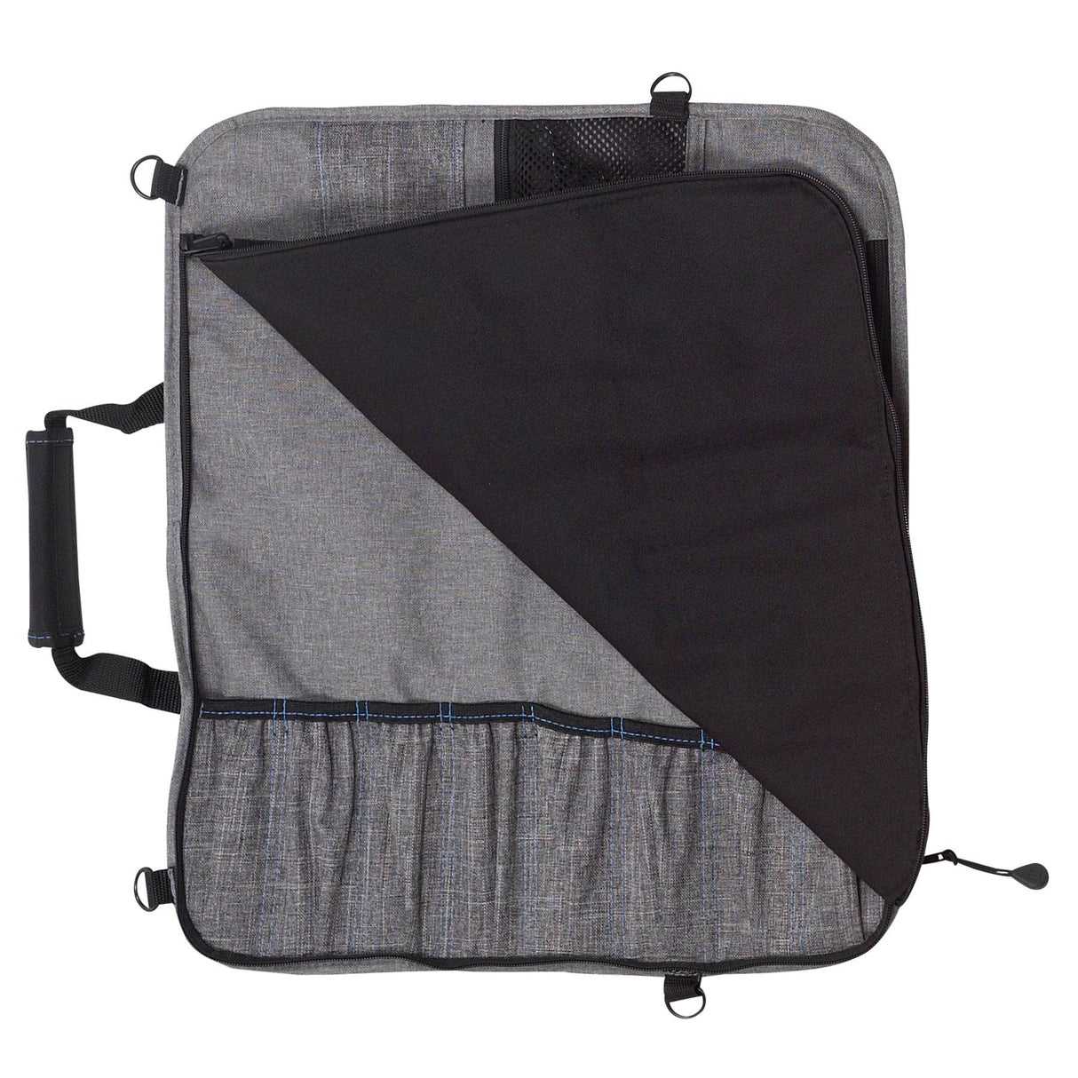Preservation Heather Gray Knife Roll - 8 Pocket - Xtrusion Overland