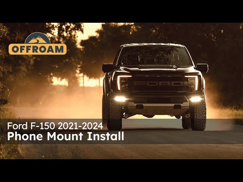 OFFROAM Ford F-150 (2021-2025) | F-250/F-350 (2023-2024) | F-150 Lightning (2022-2024) XL & PRO Phone Mount