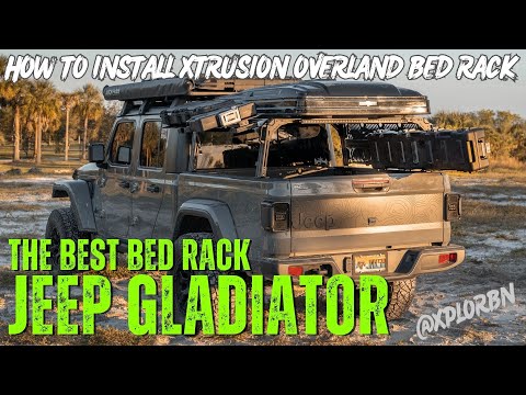 XTR1 Bed Rack for Jeep Gladiator - @OffroadFitness Package