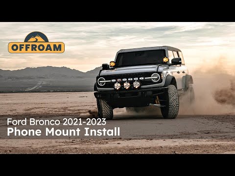 OFFROAM X PEAK DESIGN Ford Bronco (2021-2024) Magnetic Charging Phone Mount