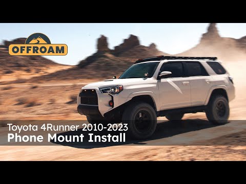 OFFROAM X PEAK DESIGN Toyota 4Runner (2010-2024) Magnetic Charging Phone Mount