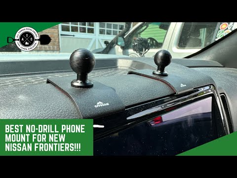 OFFROAM X PEAK DESIGN Nissan Frontier (2022-2024) Magnetic Charging Phone Mount
