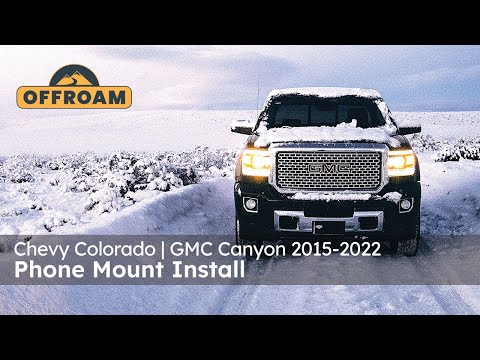 OFFROAM X PEAK DESIGN Chevrolet Colorado | GMC Canyon (2015-2022) Magnetic Charging Phone Mount
