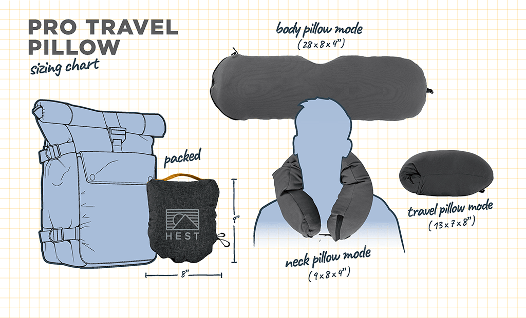 Pro Travel Pillow - Xtrusion Overland