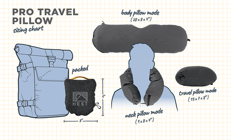 Pro Travel Pillow - Xtrusion Overland