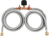 Propane Two Way Y Splitter Adapter Hose - Xtrusion Overland