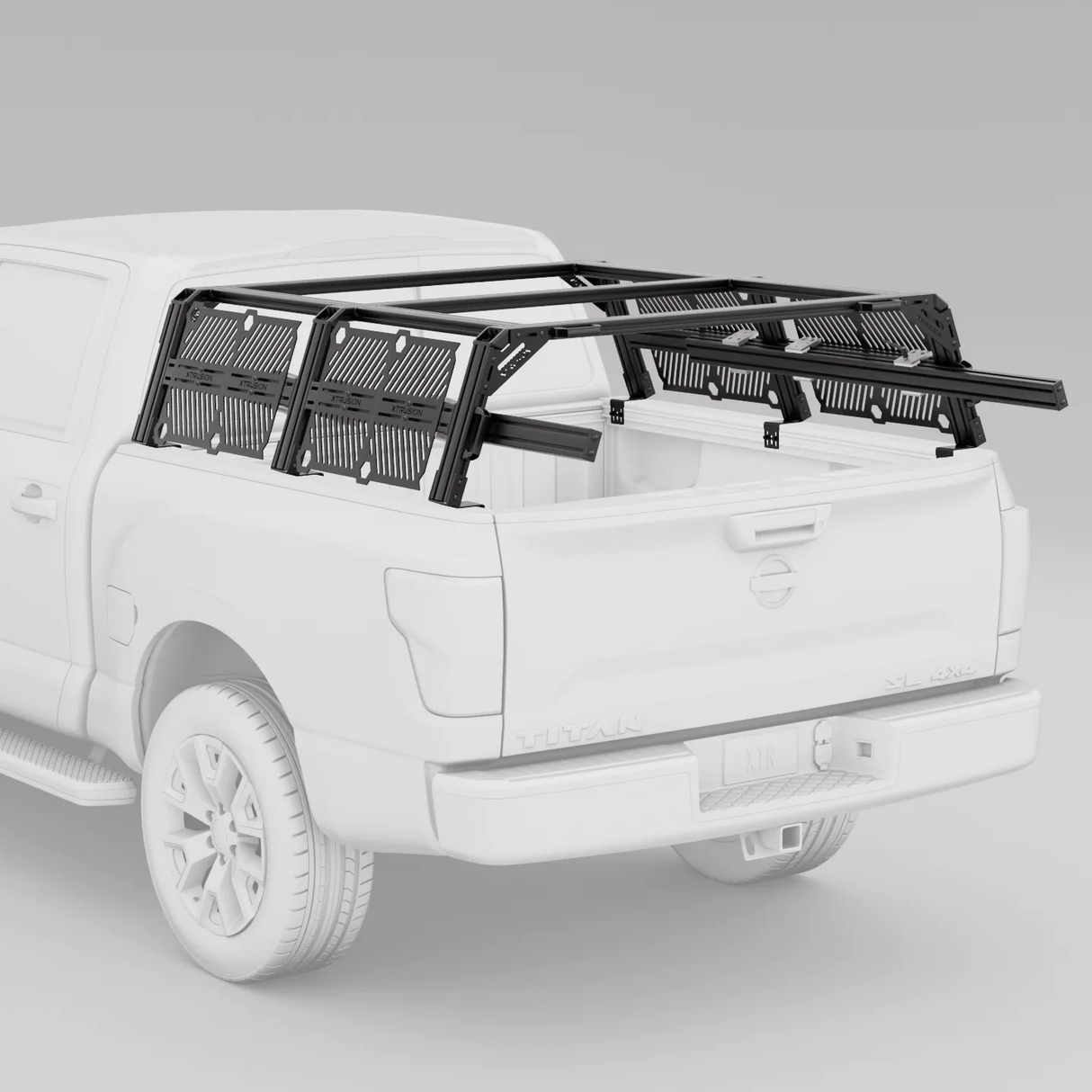 Nissan Titan Bed Rack | XTR3 Popular Builds + MOLLE Packages – View 4 | Xtrusion Overland
