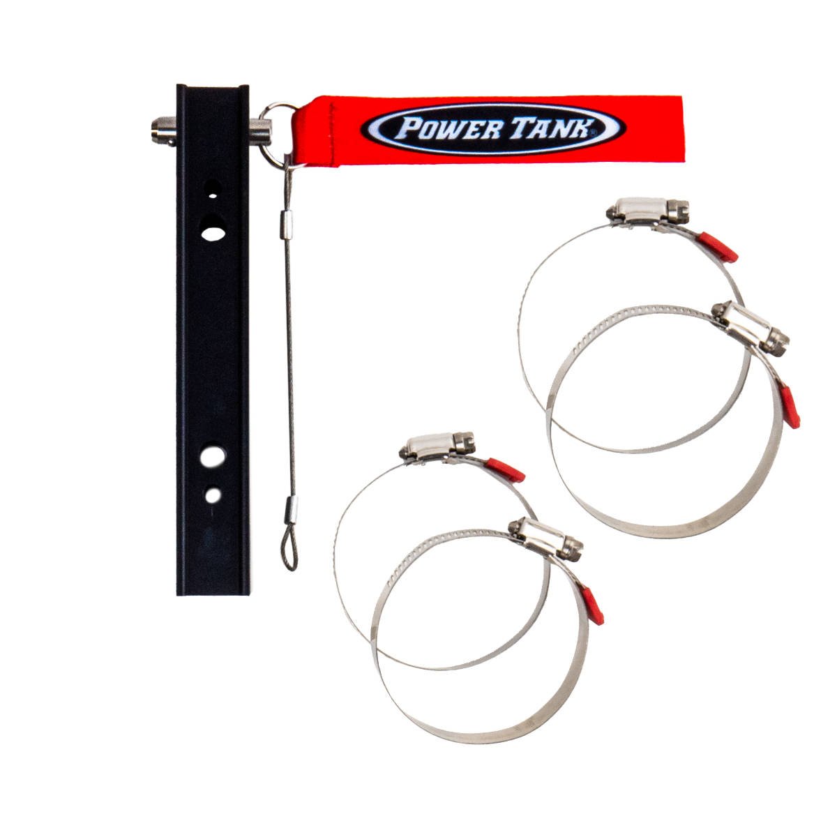 Quick - Release Bracket - 2.5 lb ABC Fire Exinguisher, Power Shot, Pro Eagle Phoenix CO2 Jack - Xtrusion Overland