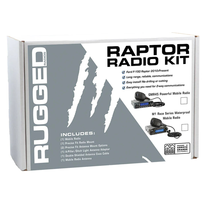 Rugged Radios Ford Raptor Two-Way Mobile Radio Kit